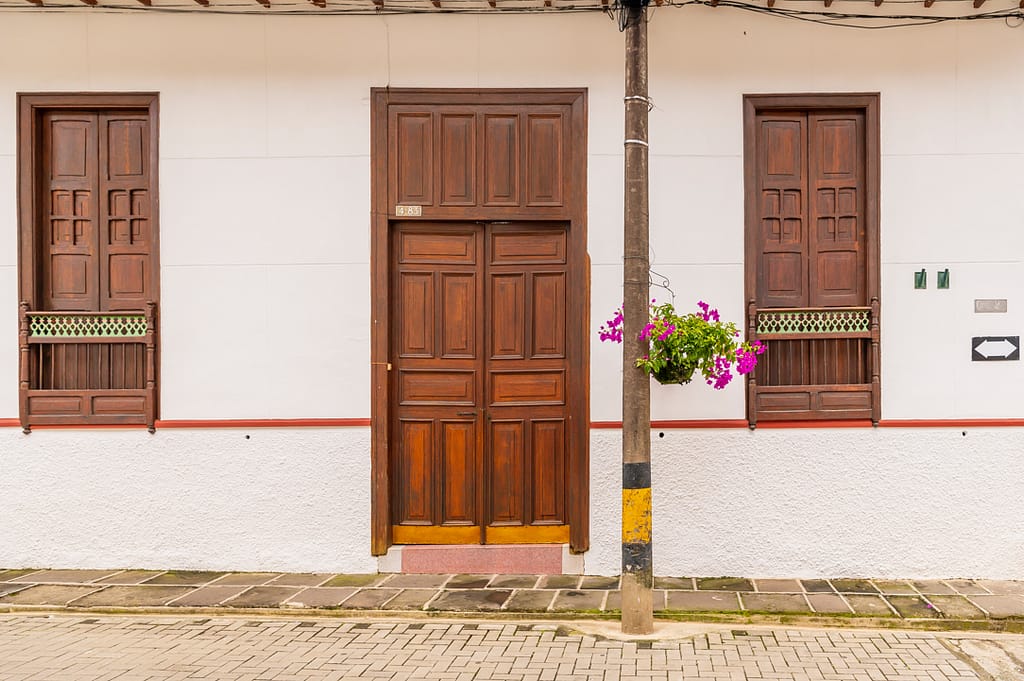 Fachada casa en Jericó Antioquia